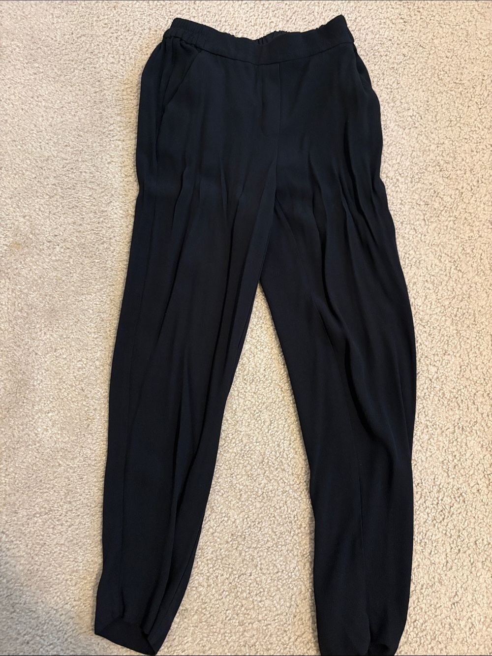 Halogen Women’s Black Relaxed Pleated Pants